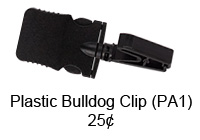 Plastic Bulldog Clip