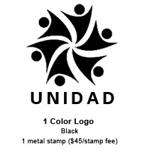 1 color logo