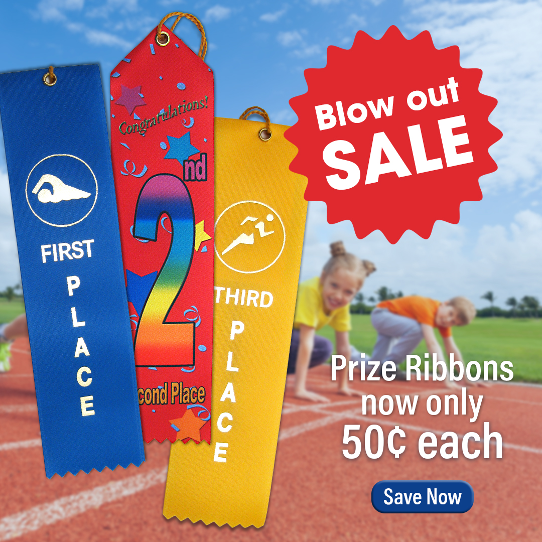 Prize Ribbons, Discount price, 50¢
