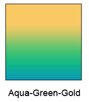 Aqua-Green-Gold Gradient background
