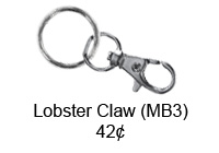 Silver Lobster Claw