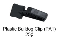 Plastic Bulldog Clip