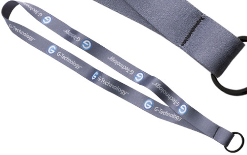 3/4 inch dye sublimated lanyard, full color printing.