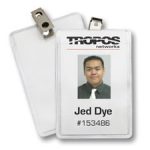 use badge holders to increase security in an office, school or hospital