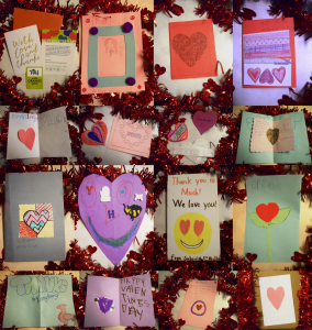valentines from our community of students in the Granite Education Foundation