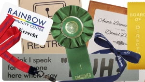 Learn how to wear and use name tags, badge holders and more