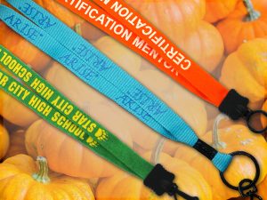 School lanyards to use for autumn education.