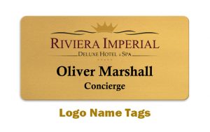 Add a logo to name tags