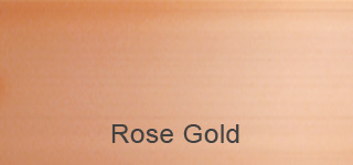 rose gold wall mount
