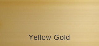 yellow gold wall mount