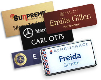 Name Tags with Logo