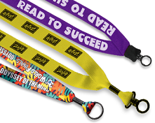 use lanyards at any school and get almost any color you need with logos and text