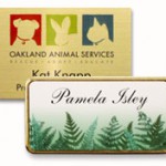 use logo name tags and name badge to brand your company