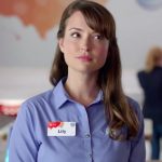 wear a name tag for a lily from at&t costume for halloween