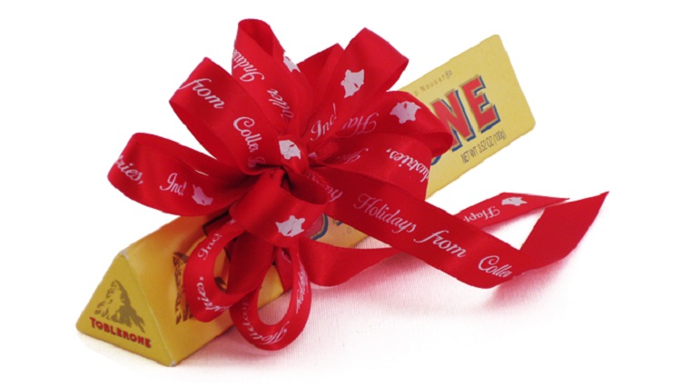 Don't forget the custom ribbon rolls for your corporate gifting this year.