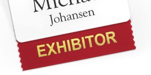 Use event badge ribbons at conferences, conventions and even in a store or restaurant.
