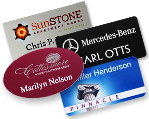 Name tags and other name tag products