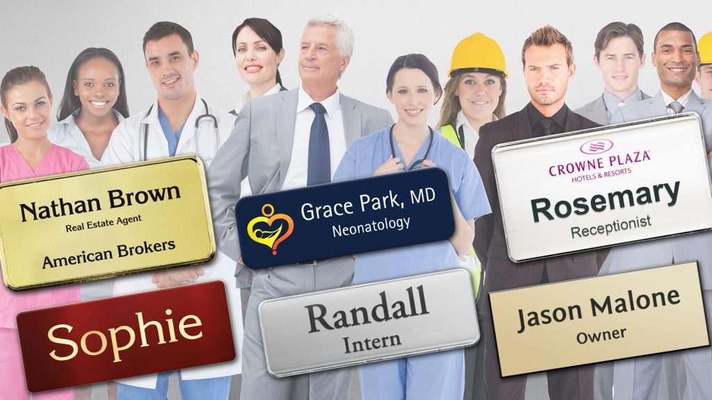 Essential Business Tools: The Name Tag is for every occupation and professional.