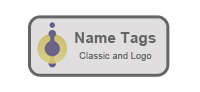 Name tag icon